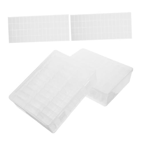 Coffret rangement transparent Healvian contre le désordre des accessoires de manucure