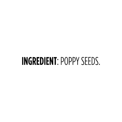 Amazon Grocery, Poppy Seed, 3.5 Oz (Previously Happy Belly, Packaging May Vary)