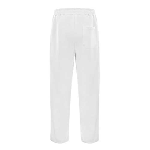 Wide Leg Sweatpants Men Baggy Straight Workout Jogger With Pockets - image 5