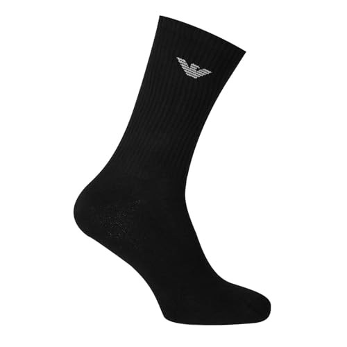 Emporio Armani Men's 3-pack Medium Socks Sporty Terrycloth 3-Pack Medium Socks (pack of 1)