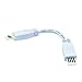 Nora Lighting NAL-802W Silk LED 2 in. White SBC Side Power Line Cable, Under Cabinet