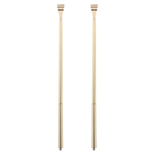 Grattoir manuel Healvian en métal de 46 cm : pack de 2 pour soulager le dos