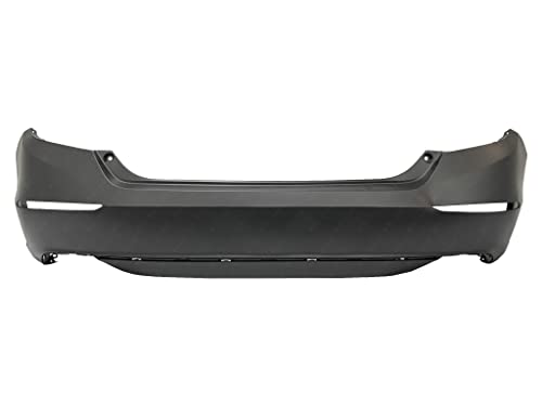 BUMPERS THAT DELIVER - Painted To Match, Rear Bumper Cover Replacement for 2018-2022 Honda Accord Base, LX, & Sport Sedan 18 19 20 21 22, HO1100311