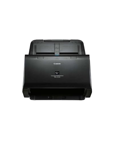 Image of Canon imageFORMULA DR-C230 Document Scanner | Double-sided Scanning with USB for Home & Office | 60 sheet ADF | 30 Pages Per Min | With Canon CaptureOnTouch Software