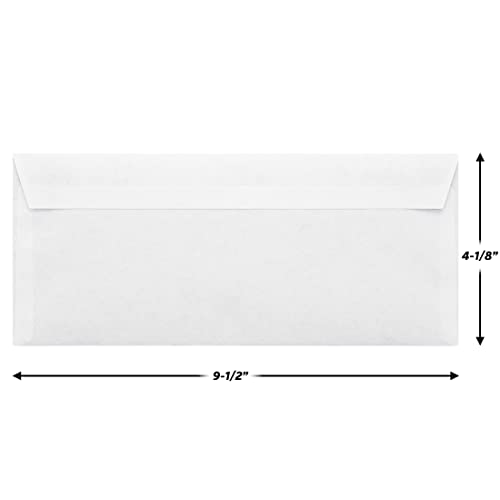 Mead Security Envelopes Self Seal #10 - Windowless Mailing Envelopes - 4 1/8 X 9.5'' - 500 Pack, (Trtaz11A-102021-V1) #TOP5