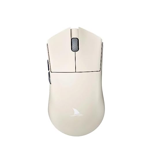 Motospeed Darmoshark Mouse 2.4G Wireless BT5.0 & Type-C Wired Slim Rechargeable Slience Mouse para PC Computador Notebook com Receptor USB 4800 DPI Nível Ajustável Ultra Leve, Cáqui
