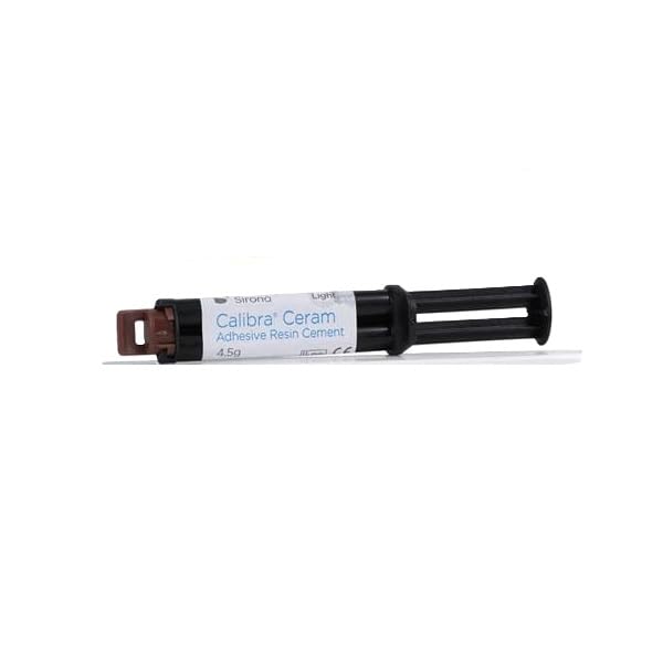 Dentsply Sirona 607191 Calibra Ceram Dental Cement Syringe Light 4.5gm
