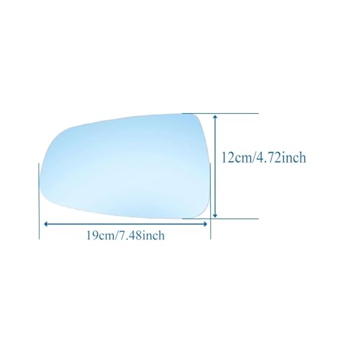 Verre de rétroviseur pour Tesla Model S résout l'éblouissement miroir bleu chauffant - 4