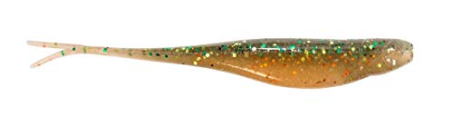 Z-MAN SJS4-347PK5 Elaztech Jerk Shadz Scented Swimbait, 4" Perfect, Multi, One Size