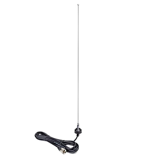 Hyshikra Tunable Nmo Antenna, 118Mhz To 940Mhz Mobile Car Antenna With Nmo Mount Bracket 4Meter (13.1Ft) Rg58 Cable For Motorola Yaesu Kenwood Icom Radio #TOP1