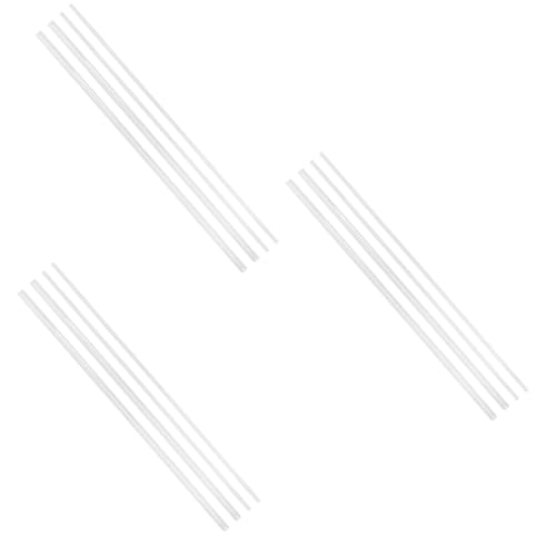 Mobestech 12 Pcs PC Tubo Transparente Tubos Transparentes Tubos Transparentes Acessórios De Pvc Tubo