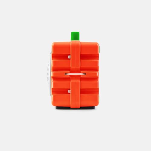 Image of Turtlebox Original Gen 3: Portable Outdoor Bluetooth Speaker - Ultra-Loud (120dB), Waterproof (IP67), Rugged, Impact-Resistant, 3-Day Battery | Party Mode: Unlimited Pairing Stereo, Orange /Kelly Green
