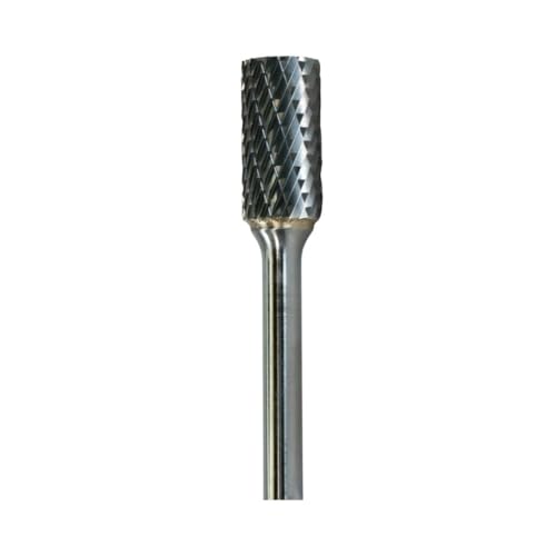 Fresa cilíndrica de carburo sólido 1/4" shank 7/16" cabeza miniatura 1