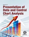 Hardcover Manual on Presentation of Data and Control Chart Analysis: 8th Edition (ASTM Manual, 7) Book