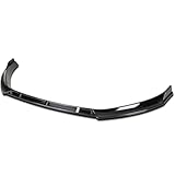 Spec-D Tuning Glossy Black Front Bumper Lip Spoiler Splitter Compatible with 2014-2017 Volkswagen Golf MK7