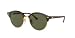 Ray-Ban CLUBROUND - RED HAVANA Frame GREEN Lenses 51mm Non-Polarized