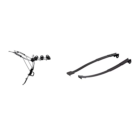 Thule Clipon 3 9103, Portabicicletas Colgante, Fácil De Usar, Diseñado para Vehículos Familiares Y Cinco Puertas (para 3 Bicicletas). + Th9115 9115 Adaptador Clipon