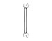 Jonard Tools ASW-12, Double Ended Speed Wrench, Angled Head, 1/2"