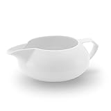 Klares Design Friesland Sauciere (1tlg.) 0,6l Ecco Weiß