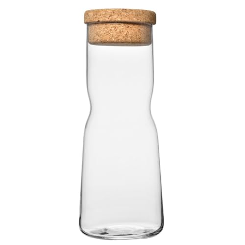 Image of Krosno Water Carafe with Cork Stopper, 33.8 oz, Splendour Collection