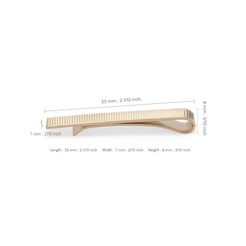 Image of Wynameleri Tie Pin Tie Clip for Men and Boys Matte in Gift Box