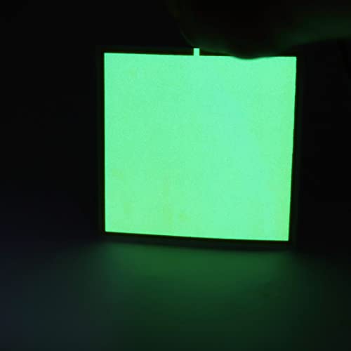 Image of Electroluminescent Panels, EL Panels light, EL Sheets 10 cm x 10 cm (3.93 inch x 3.93 inch) ON /Slow Flash /Fast Flash,2Pack (2, Green, 10cm*10cm)
