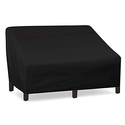 Patio Chair Covers, Lounge Deep Seat Cover, Waterproof and Durable Outdoor Large Lawn Patio Furniture Covers (137x97x74cm /54x38x29in)