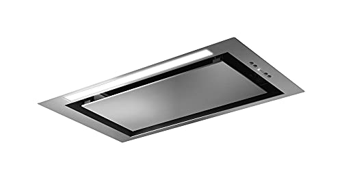 ELICA LANE GR/A/52 Cappa incasso aspirapolvere pulsante elettronico LED grigio PRF0157369