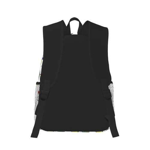 Stars Eastern Stars Print Laptop Backpack Anti Water Bag For Men Women, Travel, College, Work, And Business3