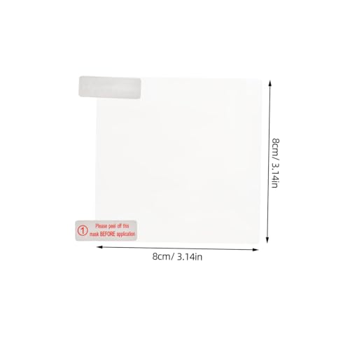 OUNONA 10pcs Car Etc Static Stickers Easy to Install Double-Sided Adhesive for Windshield Accessory for Electronic Toll Collection System
