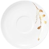 Material: Porzellan Seltmann Weiden Liberty Teeuntertasse 13 cm rund Golden Rose Hip [RAB]