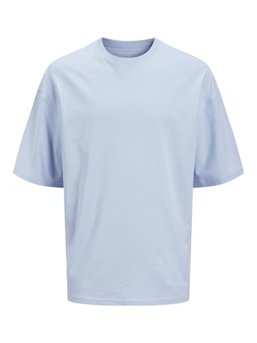 JACK & JONES Herren JJECHARGE Tee O-Neck NOOS T-Shirt, Chambray Blue,XL – Ansicht 1