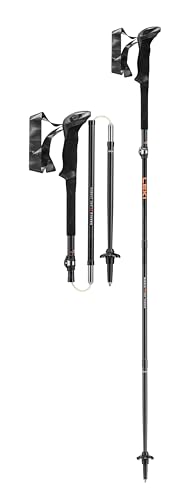 Bastones de senderismo LEKI Makalu FX.One Carbon con acabados de alta gama