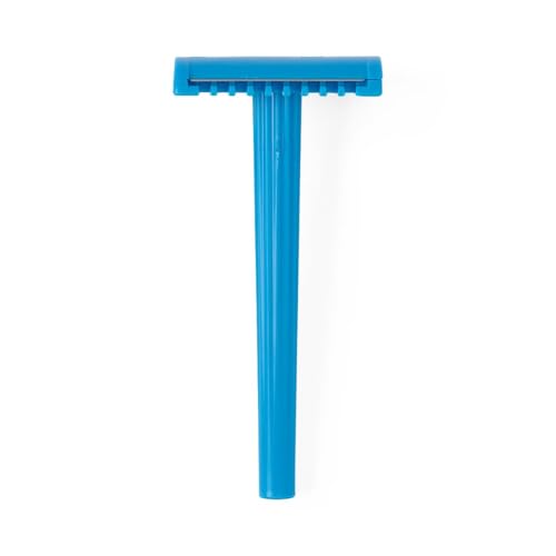 Double-Sided Shave Prep Razor, Blue,1,Each,DYND70837H