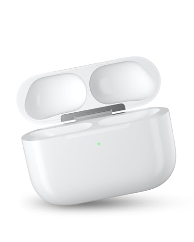 Image of Wireless Charging Case Replacement with AirPods Pro 3 - Charger Case for Earphones of A3063 & A3064 & A3065 Models with Bluetooth Pairing Sync (2025 Release) (White)