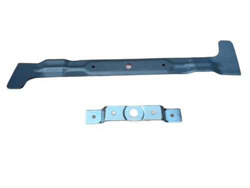 GreenGoo Kit de hoja original de 620 mm con soporte de cuchilla para cortacésped Castelgarden Stiga GGP EL63 hoja Mulching 184109501/0 + soporte 327787045/1