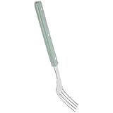 POPETPOP Essbesteck Edelstahl mit Küchengabeln und Fruchteisgabeln Grüne Vintage Gabeln für Vielseitige Nutzung bei Vorspeisen und Snacks