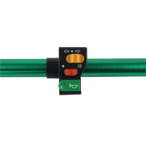 Boutons-poussoirs moto 22 mm étanches pour clignotants et phare