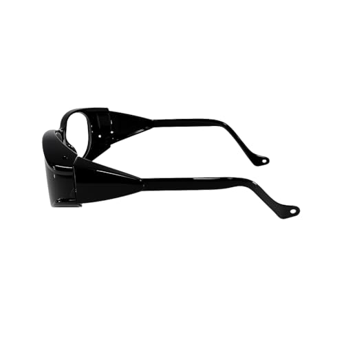 Image of FAMOUS Protective Safety Glasses Frame for Men & Women Polycarbonate Frame Replaceable Lenses Compatible with Single Vision, Bifocal & Progressive Lenses Unisex Design
