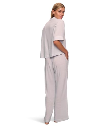 Eberjey Women's Nautico Relaxed Short Sleeve Pant Pajama Set2