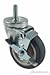 CHG CMT1-4PBB 1/2" Threaded Stem Caster w/ 4" Wheel & Brake