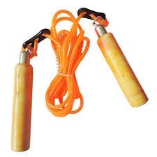 StarX Wooden Handle Skipping Rope, Adult (Multicolor) 1