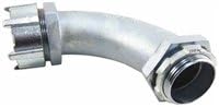 Thomas & Betts - 5258 - Steel City - 2-1/2" 90 Degree Steel Non-Insulated Liquid Tight Connector