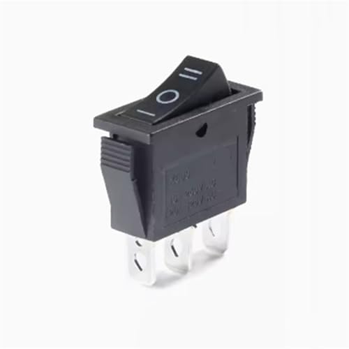 Interrupteur lumineux KCD3 16A avec bascule ON-OFF-ON à 3 positions
