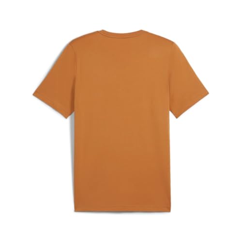 PUMA Unisex Ess Small Logo Tee (S) T-Shirts, Caramel Latte-black, XXL EU – Ansicht 3