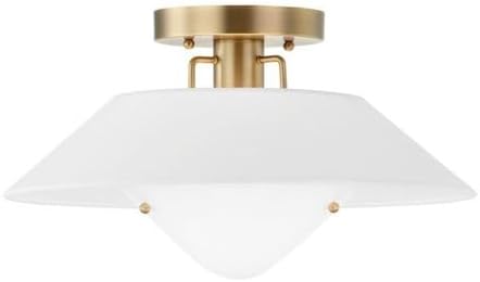 Troy Lighting Otto - 1 Light Flush Mount-8.25 Inches Tall and 16 Inches Wide