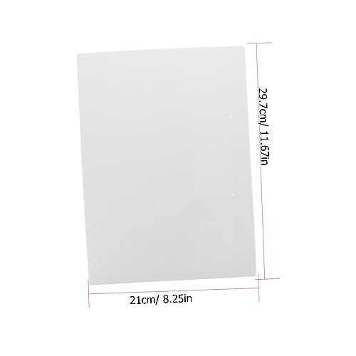 10 Folhas De Placa De Espuma Para Artesanato Cartolina Branca Faça Você Mesmo Espumas De Papel Supri