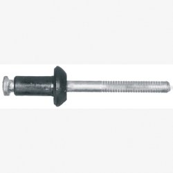 Image of ABD6531 Door Handle (Alum Stl Blk Riv Ford)