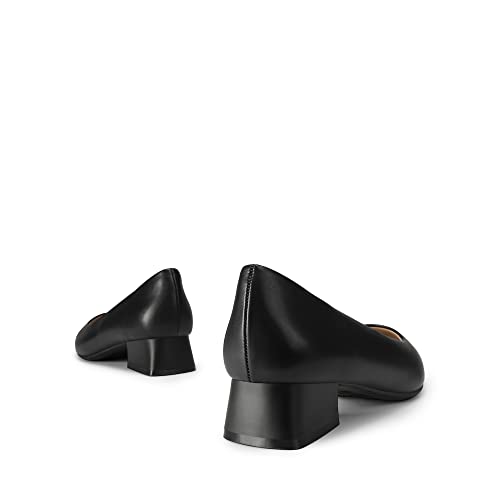 DREAM PAIRS Women's Chunky Heels Closed Toe Low Block Work Shoes Pointed Toe Dress Comfortable Wedding Pumps4