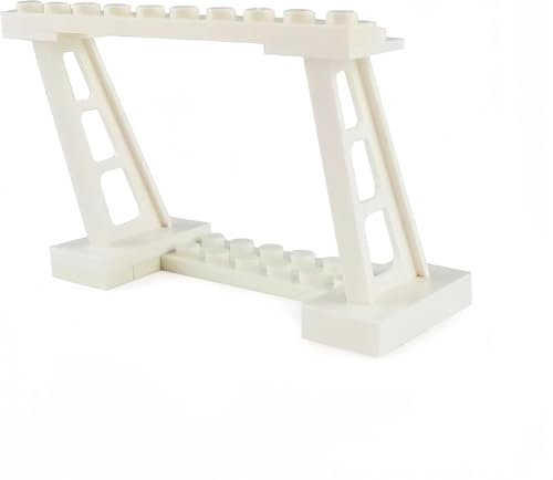 Bloques de construcción de estadio de fútbol con placa base y portería para minifiguras 4